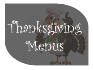 Thanksgiving catering menus